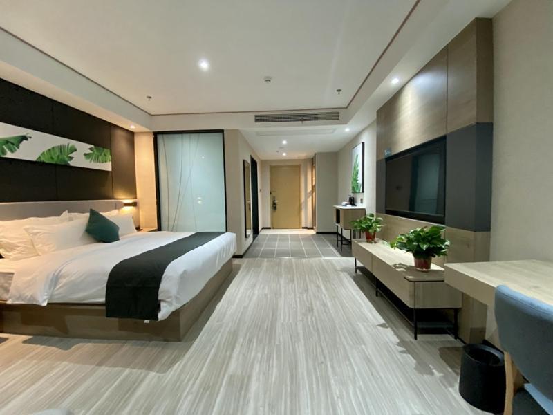 Thank Inn Chain Suqian Hubin New District Santaishan Park Экстерьер фото